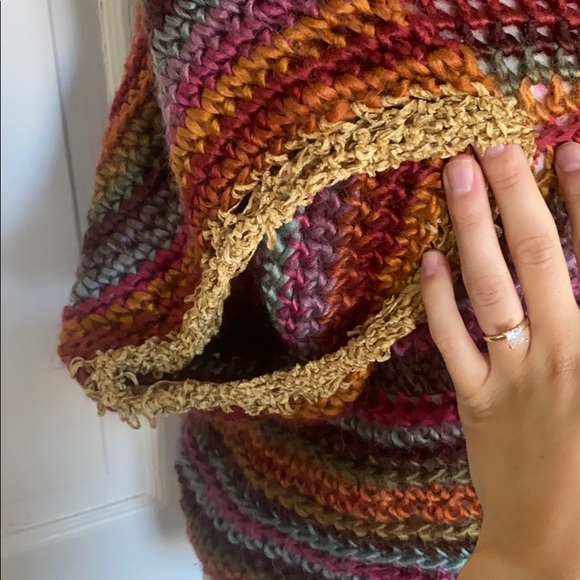 Vintage Handmade Rainbow Sweater - Picture 7 of 7